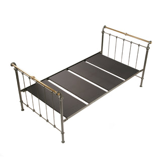 Iron & Brass Sleigh Daybed